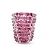 ROSTRATO - Jarrón de lujo en vidrio macizo Amatista - Cristal de Murano