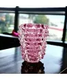 ROSTRATO - Vaso di Lusso in vetro massiccio Ametista - Vetro di Murano