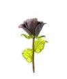 BOCCIOLO - Vaso LONG PERVINCA flor em vidro Murano - Favores