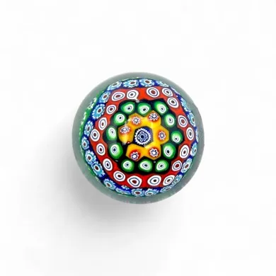 CABOTO | Prensa de papel com Murrine colorida | Vidro de Murano | Murano-Store