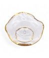 SUSY | Raised plate decorated in Gold | Blown Objects | Murano Store
