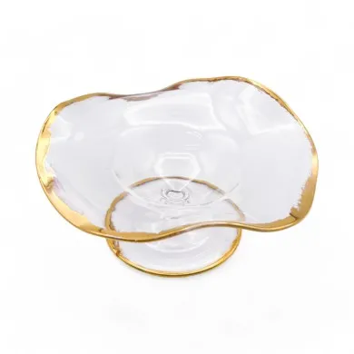 SUSY | Plaque surélevée décorée en Or | Objets soufflés | Murano Store