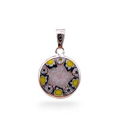 Pendenti Murrina  | Murrine Bianche e Nere | Murano Store