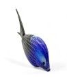 DORY | Schwarzer blauer Tropenfisch | Skulpturen | Murano Store