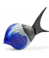 DORY | Poisson tropical bleu noir | Sculptures |  Murano Store