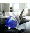 DORY | Schwarzer blauer Tropenfisch | Skulpturen | Murano Store
