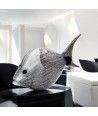 DORY | Pesce tropicale argento | Sculture | Murano Store