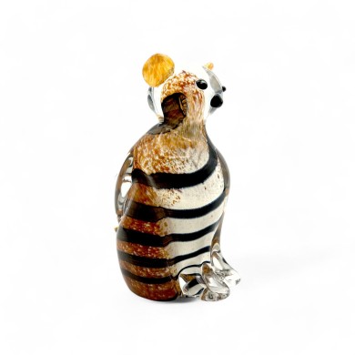 AMAYA | Stylized Bear | Murano Glass Sculptures | Murano Store