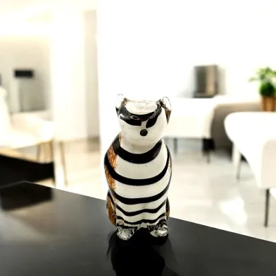 AMAYA | Stilisierter Bär | Muranoglas-Skulpturen | Murano Store