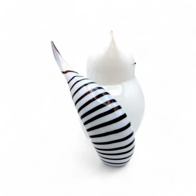 DAIKI | Weiße Katze | Muranoglas-Skulpturen | Murano Store