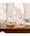 RAFFAELLO | Petite amphore en cristal et or | Murano Store