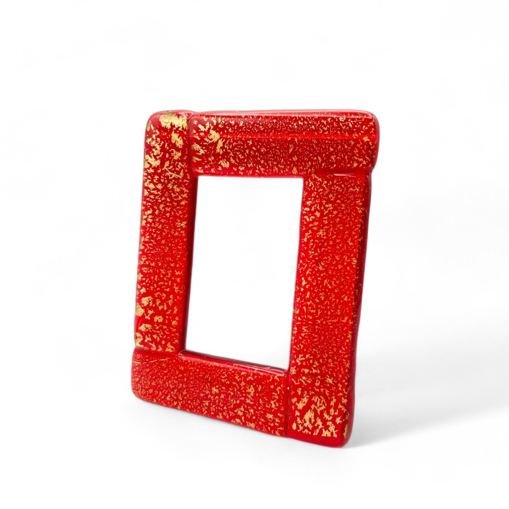 MEMORIES | Photo Frames | Red Gold | Murano Store