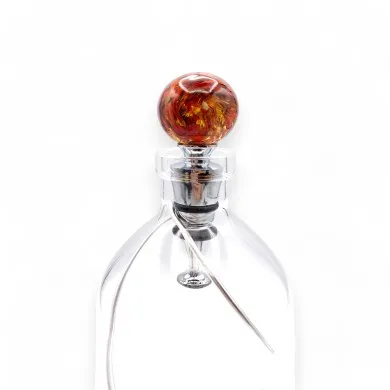 SFERA | Bouchon de bouteille rond avec Adventurine | Murano-Store