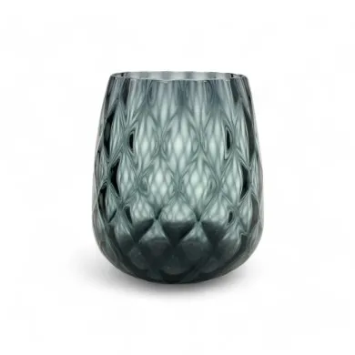 BOTTENIGA | Rauchgraue Tischbecher | Murano-Store