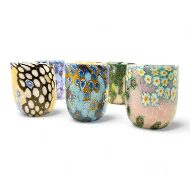 ALTINO | "Goti de Fornasa" with Murrine and gold| Murano-Store