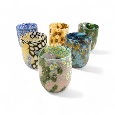 ALTINO | "Goti de Fornasa" with Murrine and gold| Murano-Store