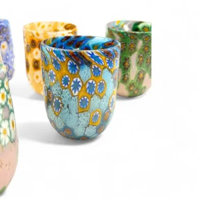 ALTINO | "Goti de Fornasa" with Murrine and gold| Murano-Store