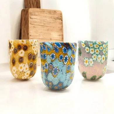 ALTINO | "Goti de Fornasa" with Murrine and gold| Murano-Store