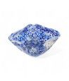 TULIPANO | Taça de lenço com Murrina Azul | Murano-Store