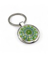 SOLE | Keychain with Green Murrine | GIFT IDEA | Murano Store