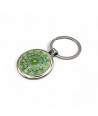 SOLE | Porte-clés en murrine verte | IDEE CADEAU | Murano Store