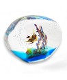 MEDITERRANEO | Acuario con peces de colores | Cristal de Murano | Murano-Store