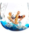 LIGURE | Aquarium with TROPICAL fishes | Murano glass | Murano-Store