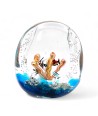 LIGURE | Aquarium with TROPICAL fishes | Murano glass | Murano-Store