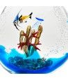 IONIO | Aquário redondo com peixes tropicais | Vidro Murano submerso | Murano-Store