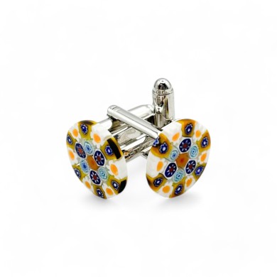 LAVINIA | Gemelli da polso con Murrine colorate | Murano Store