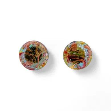 GIOVANNI | Botões de punho com Avventurina | Murano Store