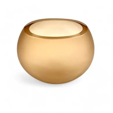 IVONNE | Vase ambre satiné | Verre de Murano | Murano-Store