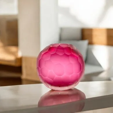 SIVIGLIA | Vaso Battuto Ametista | Vetro Murano | Murano Store