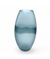 DAKOTA - Gray modern glass vase "Segreti" by Formia