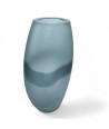 DAKOTA - Gray modern glass vase "Segreti" by Formia