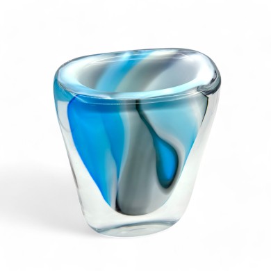 ONDA - Sommerso glass vase by Formia