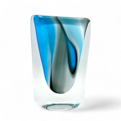 ONDA - Vase en verre Sommerso par Formia