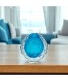 TOLEDO - Sommerso geschmiedete Aquamarin-Designvase von Formia