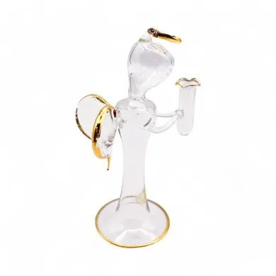 ANGELO | Kleiner Engel in Gold verziert | Murano Store