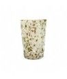 FANTASY | Set de 6 copas de licor | Blanco y Oro | Murano Store