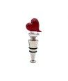CORAZÓN | Tapón botella Rojo | Murano-Store
