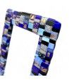 ISTANTI | Fotorahmen Mosaik Blau und Gold | Murano-Store