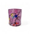 POLLOCK | Goti de Fornasa con Foglia Argento | Murano-Store