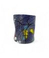 POLLOCK | Goti de Fornasa con Foglia Argento | Murano-Store