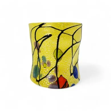 POLLOCK | Goti de Fornasa mit Blattsilber | Murano-Store