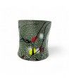 POLLOCK | Goti de Fornasa con Foglia Argento | Murano-Store