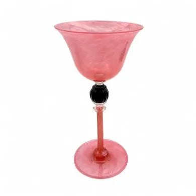 CAPRI | Cocktail Goblet | Pink Pastel Glass | Murano Store