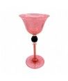 CAPRI | Taça de cocktail | vidro pastel Rosa | Murano Store