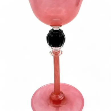 CAPRI | Cocktail Goblet | Pink Pastel Glass | Murano Store