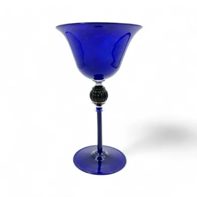 SORRENTO | Copa de Cóctel | Azul Ultramar | Murano Store